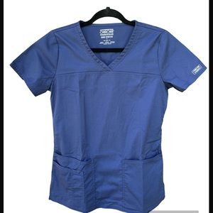 Cherokee scrub top Navy Blue xs